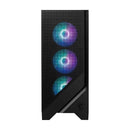MSI MAG Forge 321R Airflow Micro-ATX Mid Tower Gaming PC Case (Black)