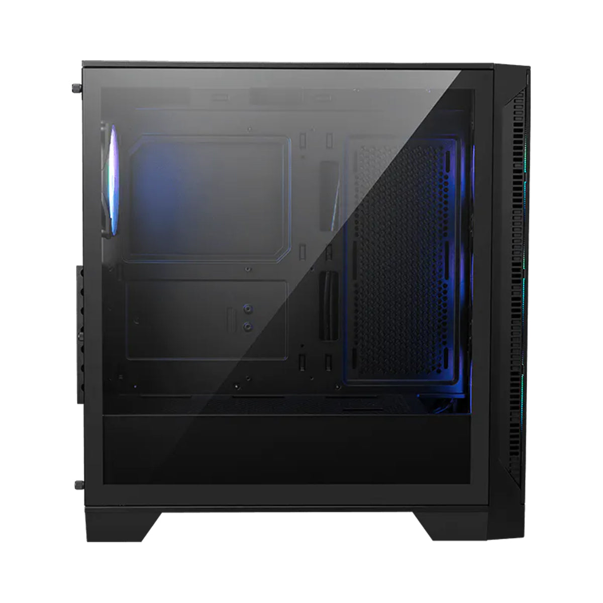 MSI MAG Forge 321R Airflow Micro-ATX Mid Tower Gaming PC Case (Black)