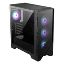 MSI MAG Forge 321R Airflow Micro-ATX Mid Tower Gaming PC Case (Black)