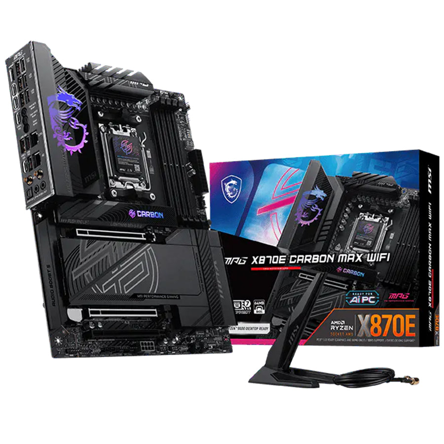 MSI MPG X870E Carbon Max WiFi DDR5 AMD Motherboard