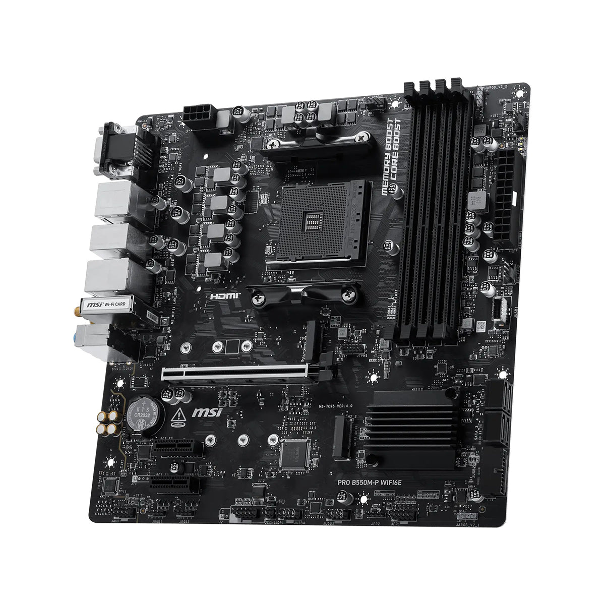MSI PRO B550M-P WiFi6E DDR4 AMD Motherboard