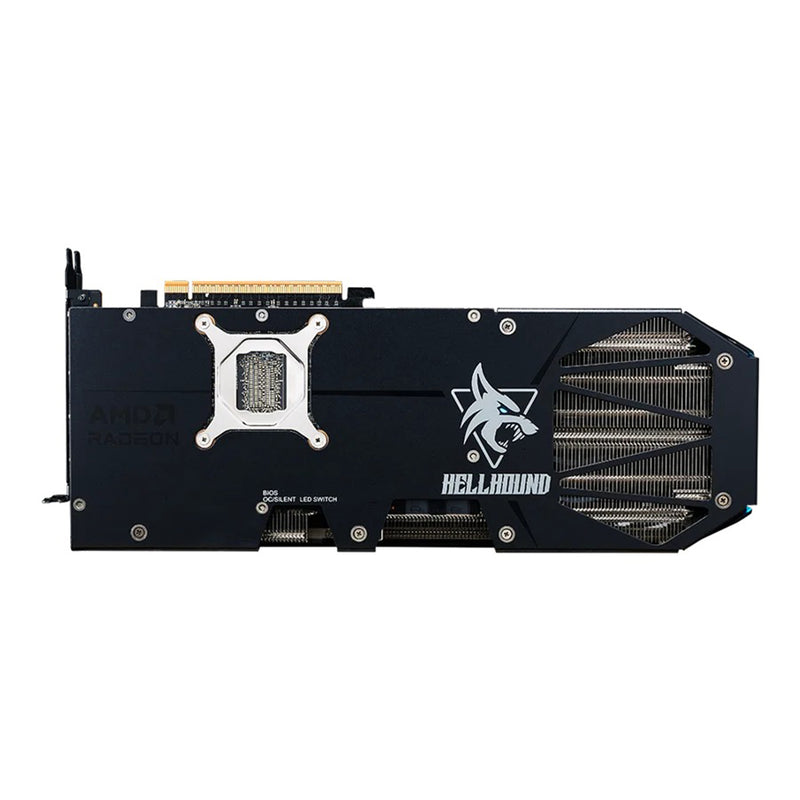 PowerColor Hellhound AMD Radeon RX 9070 XT 16GB GDDR6 Graphics Card (RX9070XT 16G-L/OC)