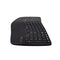 Delux GM902 Wireless Ergonomic Keyboard (Black)