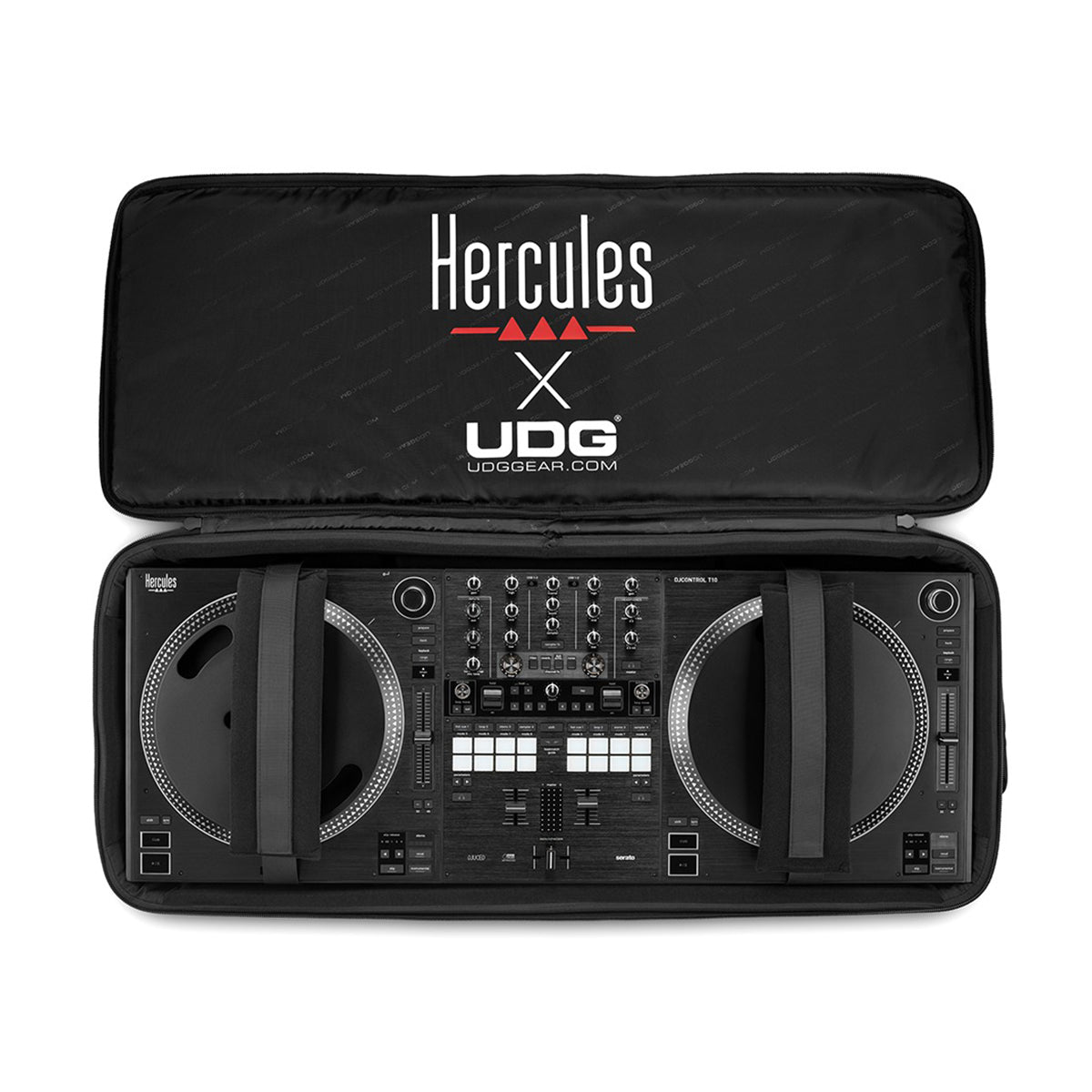 Hercules DJControl T10 Gig Pack Motorized DJ Controller + Backpack (4781141)