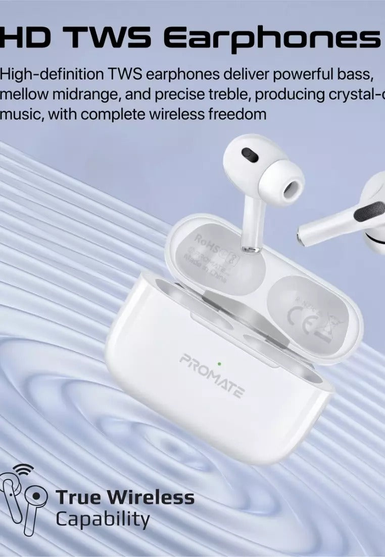 Promate Harmoni Pro True Wireless High-Definition Earphone