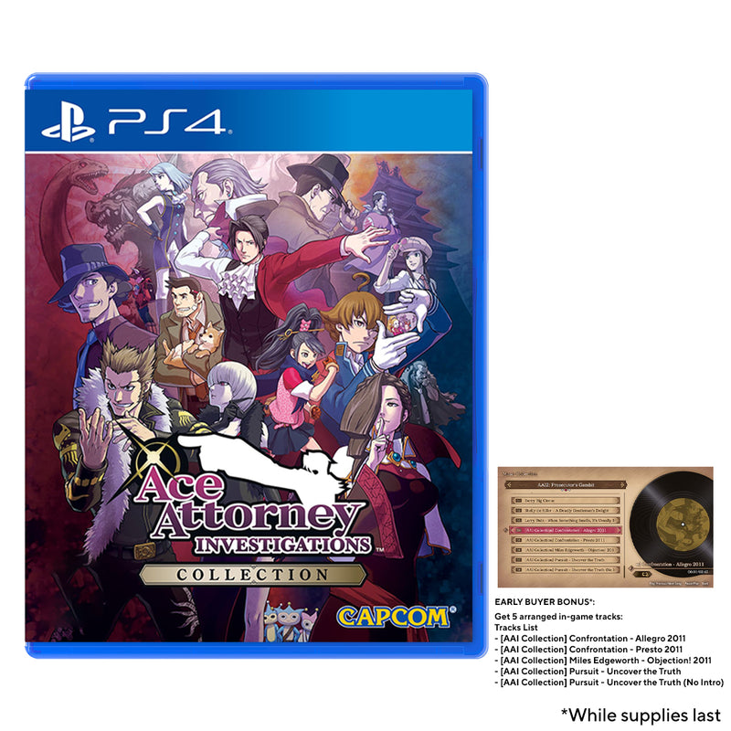 PS4 Ace Attorney Investigations Collection Reg.3