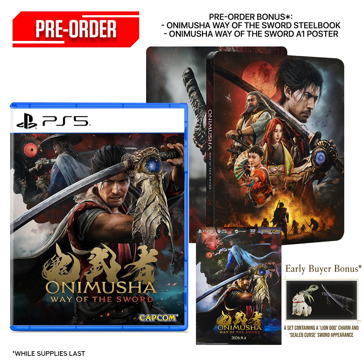 PS5 Onimusha: Way of the Sword