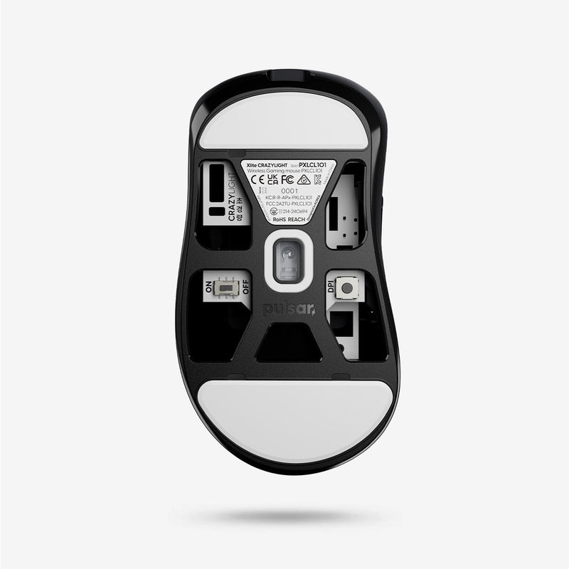 Pulsar Xlite CrazyLight 8K Polling Rate eSports Gaming Mouse Size 1