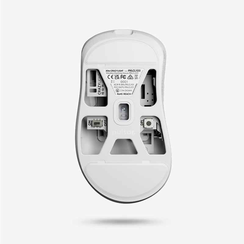 Pulsar Xlite CrazyLight 8K Polling Rate eSports Gaming Mouse Size 1