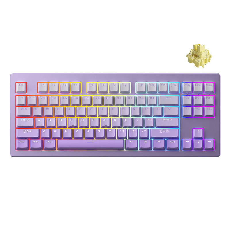 Monsgeek M3W Multi-Modes Aluminum Case Hot-Swappable Mechanical Keyboard Gasket Mount