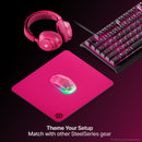 SteelSeries QCK Heavy Extra Thick Cloth Mousepad L (Magenta, White)