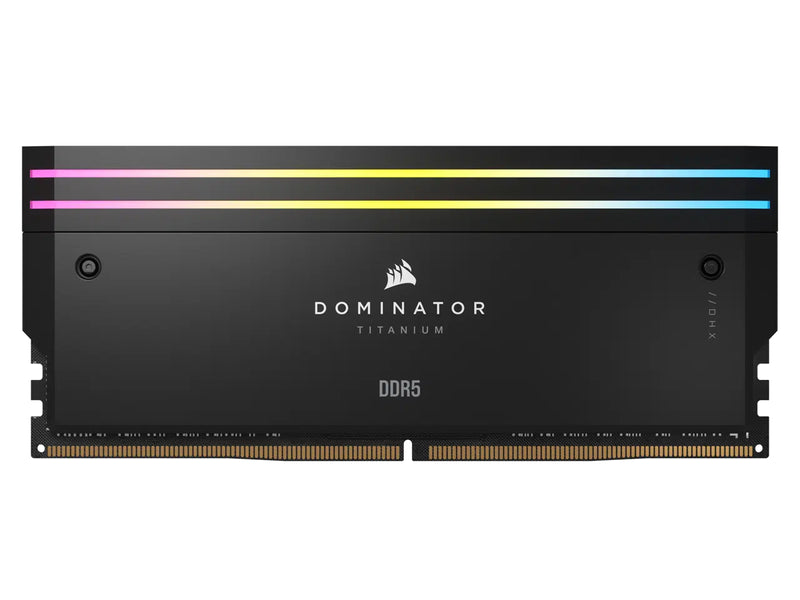 Corsair Dominator Titanium RGB 32GB (2x16GB) DDR5 DRAM 7200MT/s CL34 Memory Kit (Black) | DataBlitz