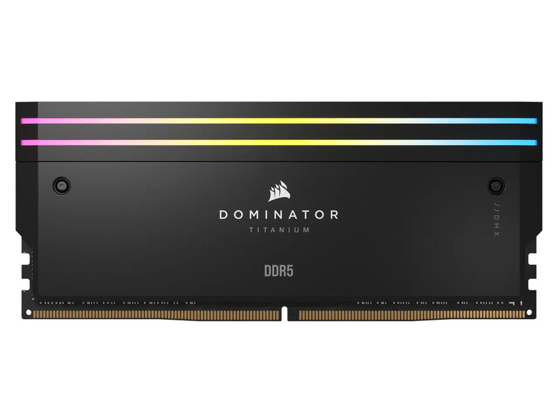 Corsair Dominator Titanium RGB 32GB (2X16GB) DDR5 DRAM 6600MHz CL32 Intel XMP Memory | DataBlitz