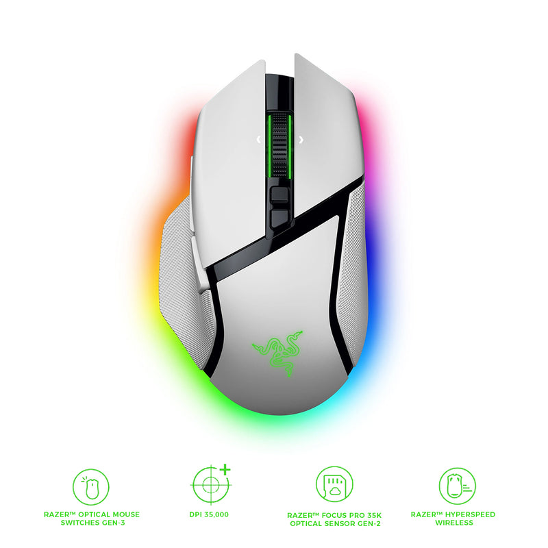 Razer Basilisk V3 Pro 35K Fully Customizable Wireless Ergonomic Gaming Mouse