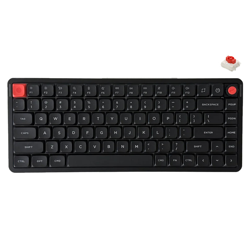 NuPhy Air75 V3 RGB Hot-Swappable 84-Key Wireless Mechanical Keyboard (Nebula Dark)