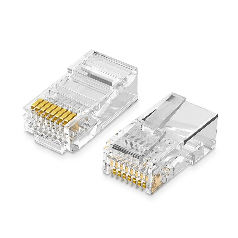 Edit SEO
UGreen RJ45 Cat5e Crystal Network Modular Connector - 50pcs (NW110/20331)