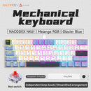 Ajazz NK61 Mixed Light 61 Keys Wired Hot-Swappable Mechanical Keyboard