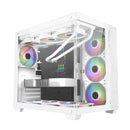 Frontier Trendsonic Igloo IG30A Dual Chamber Gaming ATX Case (White)