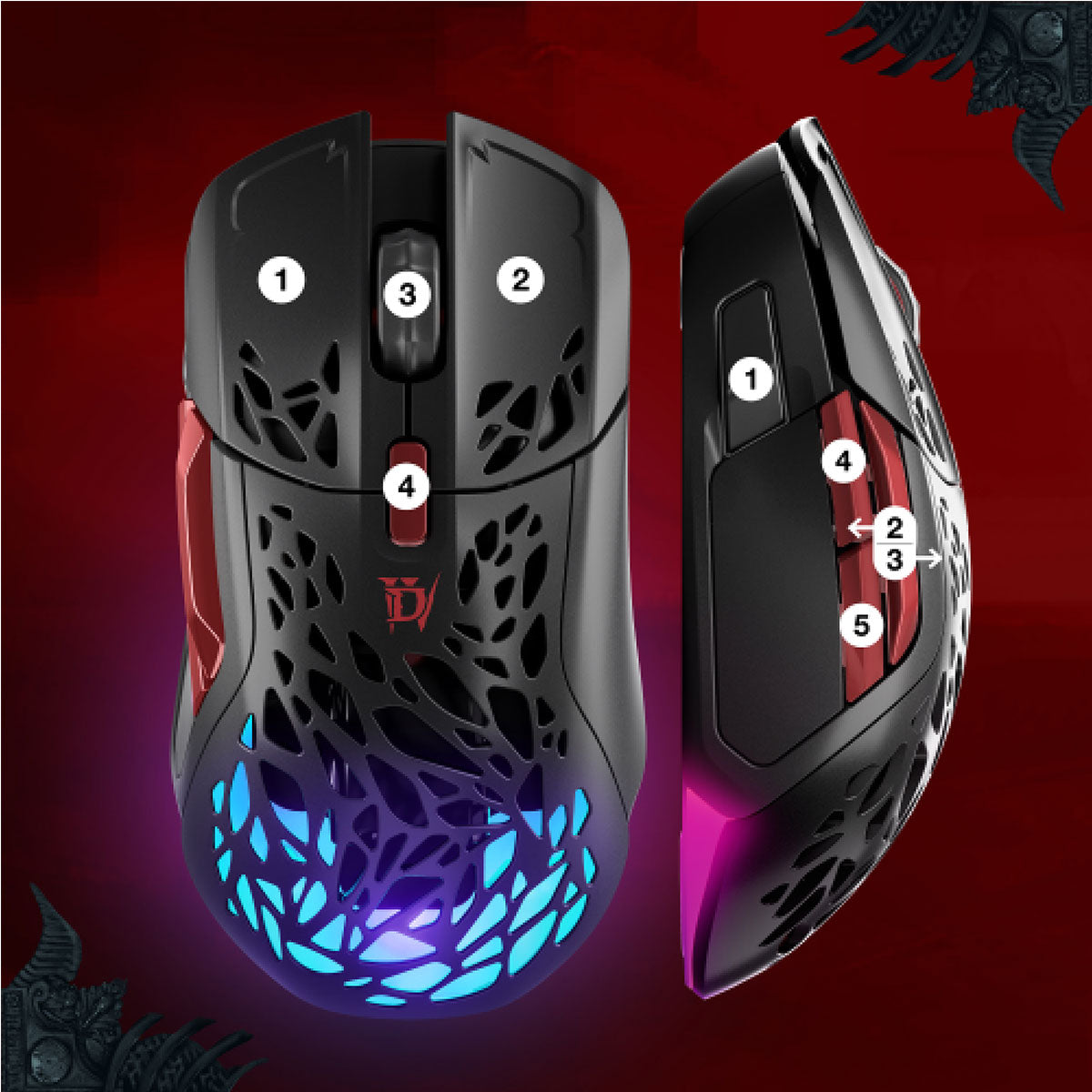 SteelSeries Aerox 5 Wireless Diablo IV Ed. Pre-Order Downpayment