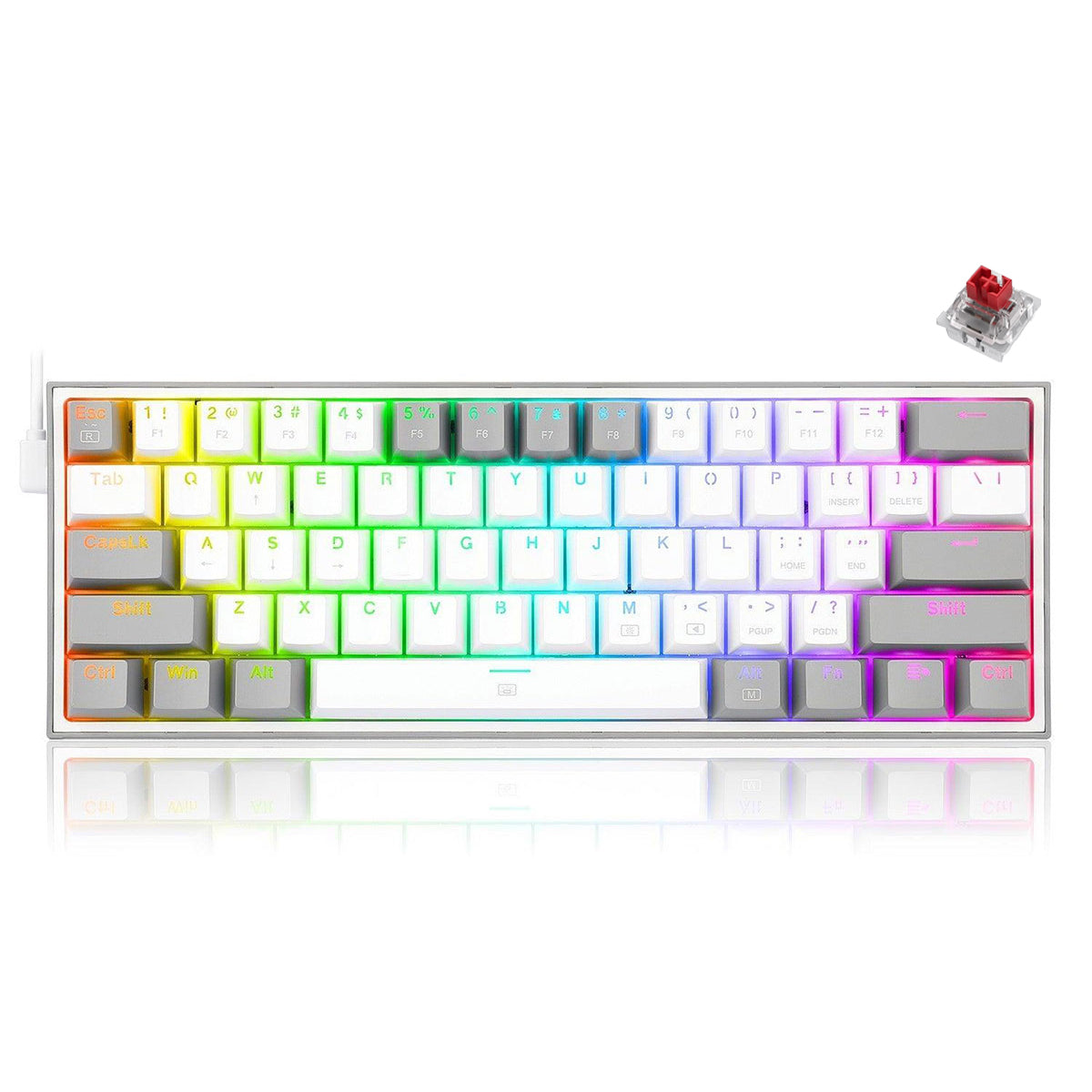 Redragon Fizz RGB Wired Mechanical Gaming Keyboard