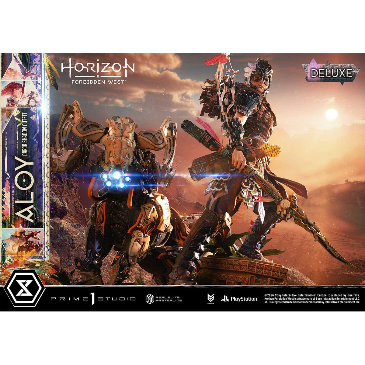 Real Elite Masterline Horizon Forbidden West Aloy Carja Shadow Outfit