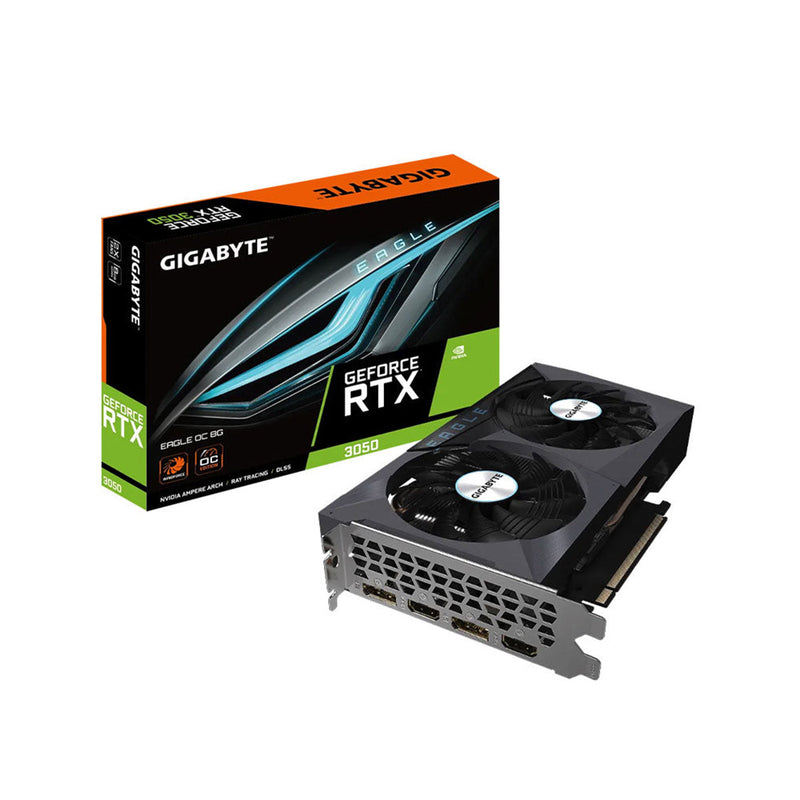 Gigabyte Geforce RTX 3050 Eagle OC 6GB GDDR6 Graphics Card