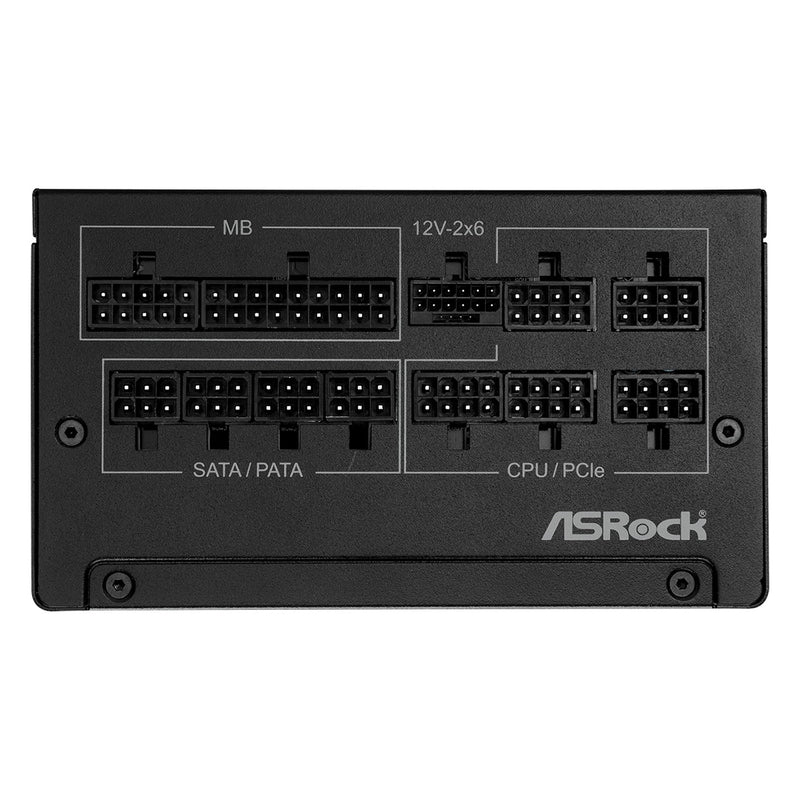 ASRock Steel Legend SL-1000G 1000W 80+ Gold & Cybenetics Platinum ATX 3.1 PCIe 5.1 Full Modular Power Supply (Black)