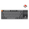 Keychron K1 Max QMK/VIA White Backlit Compact Wireless Custom Mechanical Keyboard