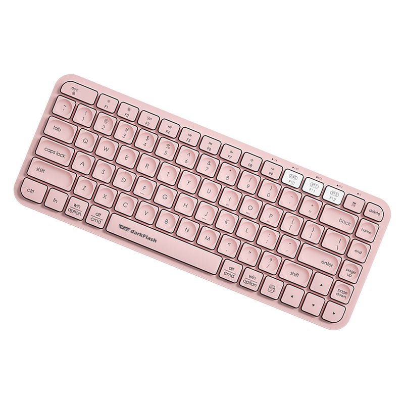 Darkflash V200 Wireless Bluetooth Keyboard (Pink)