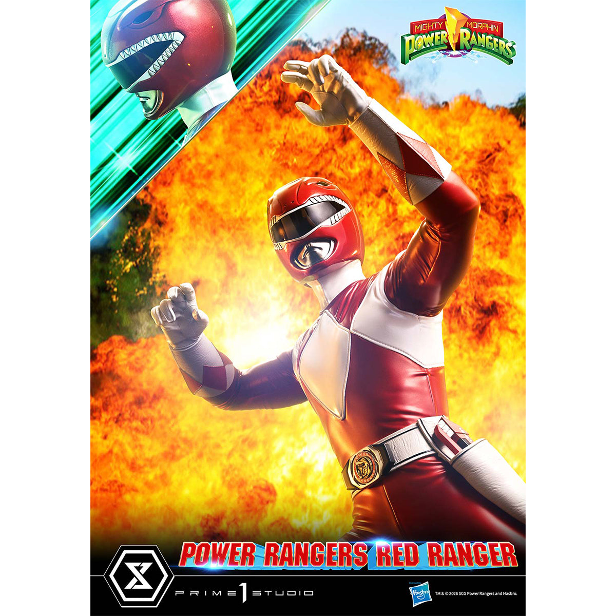 Premium Masterline Mighty Morphin Power Rangers Power Rangers Red Ranger (PMRWR-02) | DataBlitz