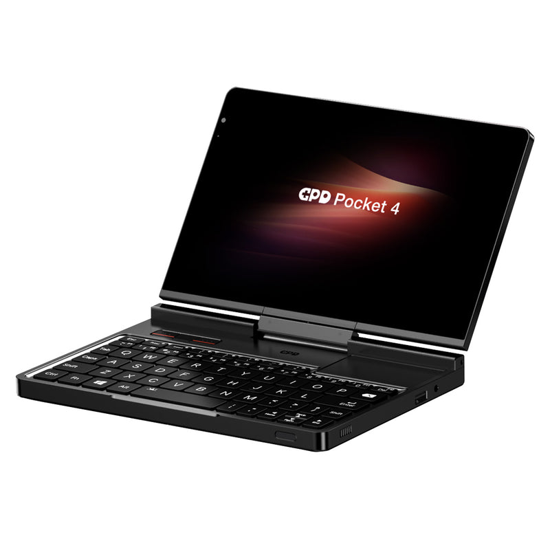 GPD Pocket 4 2025 AMD Ryzen 7 8840U 8.8" LTPS (2560x1600) 144Hz High-Refresh Iris Display 16GB RAM 1TB SSD Windows 11 Home Handheld AI PC + GPD Pocket 4 Protection Case