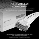 Corsair RMe Series RM1000e - Fully Modular Low-Noise ATX Power Supply (White) (CP-9020294-NA)