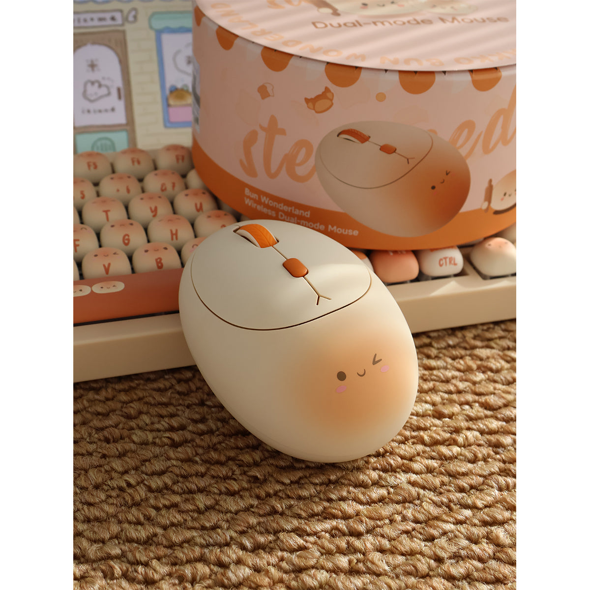 Akko Steamed Bun Dual-Mode Mouse (110-M017A-000)