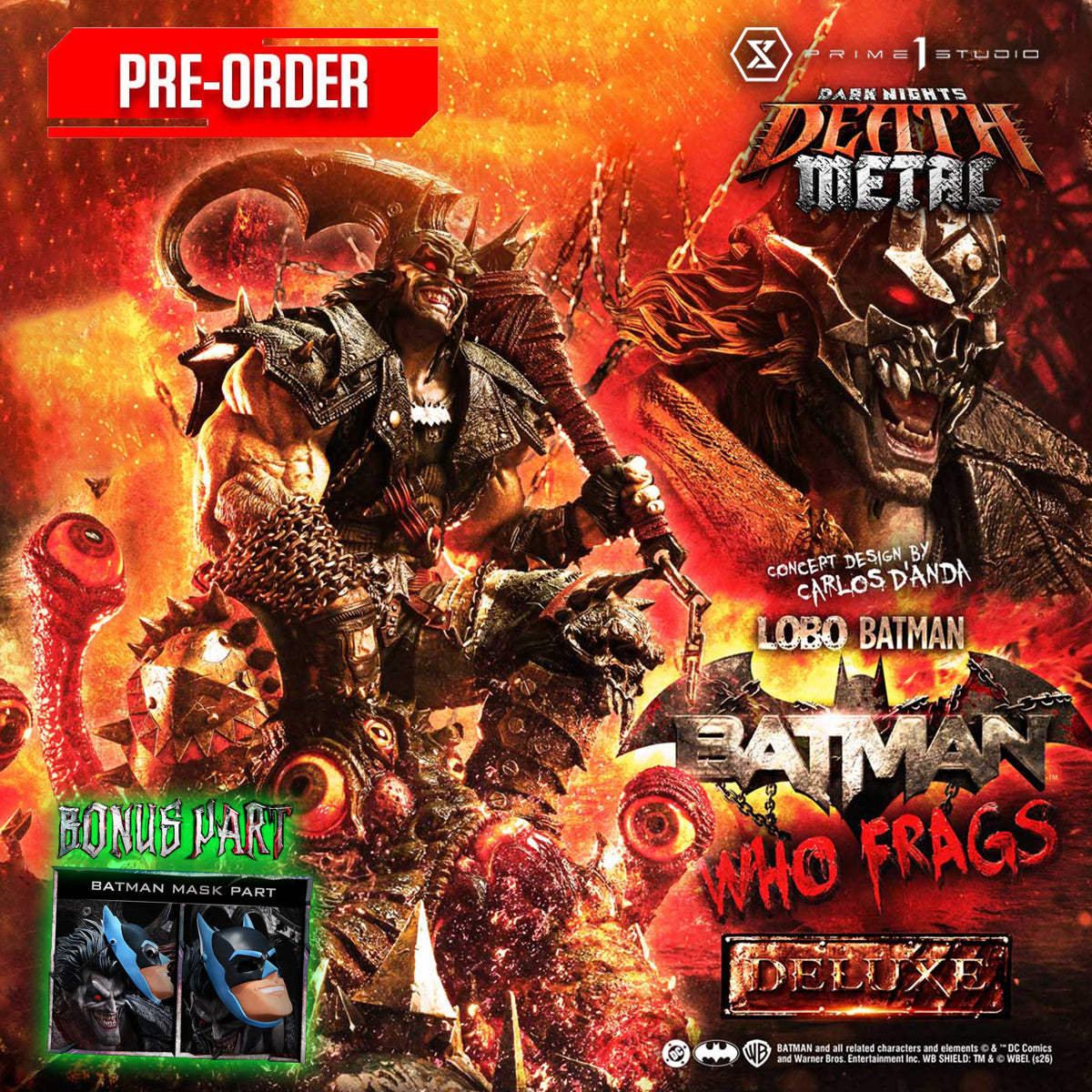 Museum Masterline Dark Nights: Death Metal (Comics) Lobo Batman: Batman Who Frags