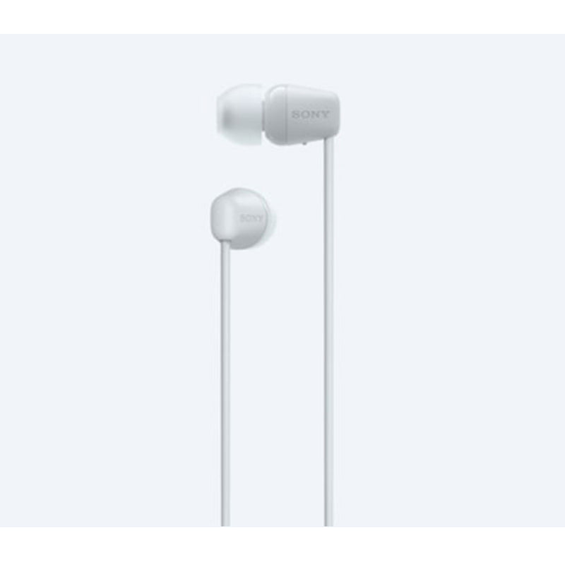 Sony WI-C100 Wireless In-Ear Headphones (White)