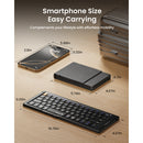 ProtoArc XK04 Foldable Compact Bluetooth Keyboard (Black) (CP015547)