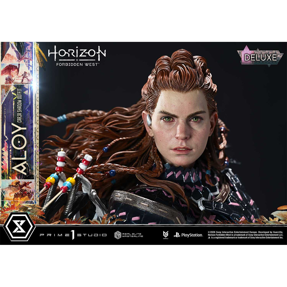 Real Elite Masterline Horizon Forbidden West Aloy Carja Shadow Outfit