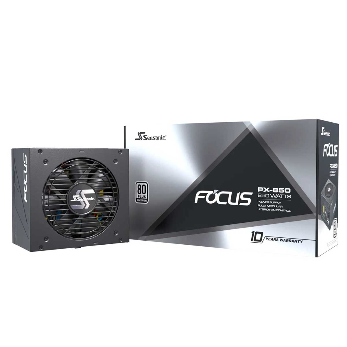 Seasonic Focus PX-850 850W 80+ Platinum Fully Modular Power Supply (SSR-850PX)