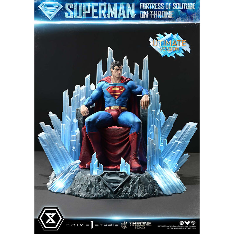 Throne Legacy Superman (Comics) Superman Fortress of Solitude on Throne | DataBlitz