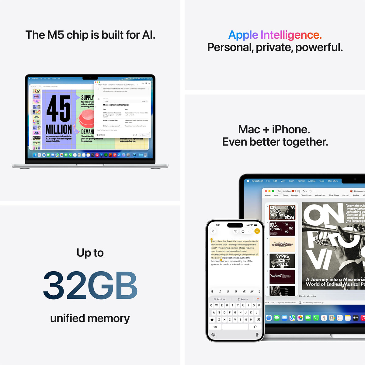 Apple MacBook Air 13" 24GB+1TB M5 Chip with 10-Core CPU & 10-Core GPU