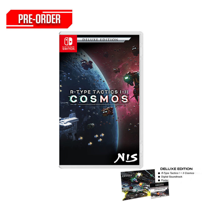 NINTENDO SWITCH R-TYPE TACTICS 1 & 2 COSMOS DELUXE EDITION PRE-ORDER DOWNPAYMENT