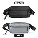 Tomtoc Aviator-T33 2.5L Chest Bag with RFID Blocking (Black, Grey) (T33S2D1, T33S2G1)