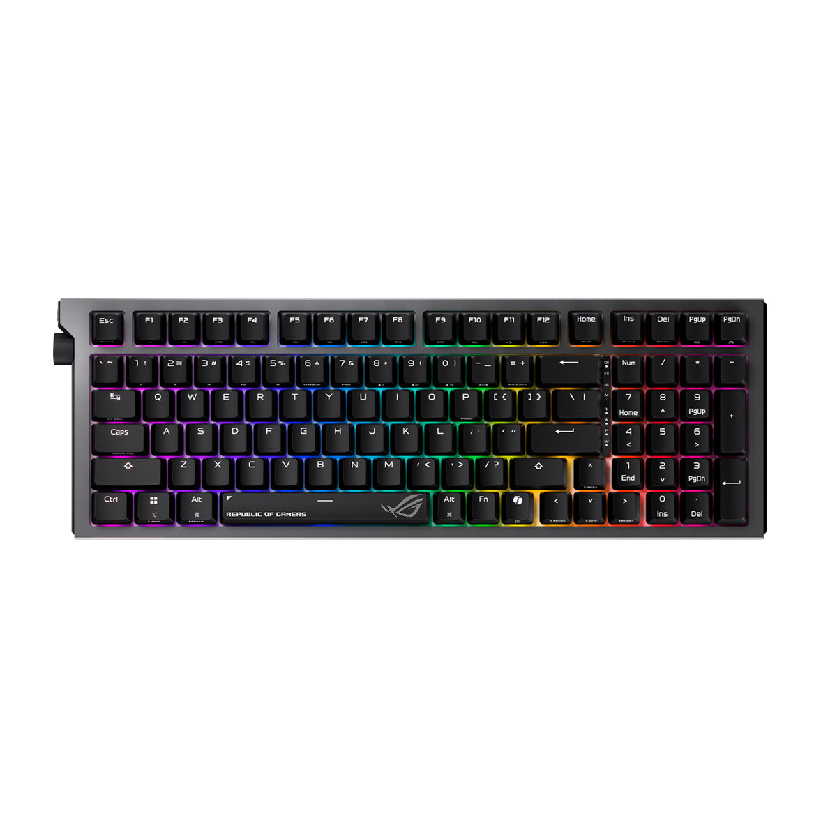 Asus ROG X903 Strix Morph 96% Tri-Mode Hot Swappable RGB Wireless Mechanical Gaming Keyboard