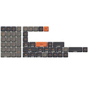 Keychron Low Profile Double Shot PBT LSA Full Set 133 Keys Keycap Set Version 2 (Carbon) (PBT-61)