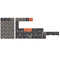 Keychron Low Profile Double Shot PBT LSA Full Set 133 Keys Keycap Set Version 2 (Carbon) (PBT-61)