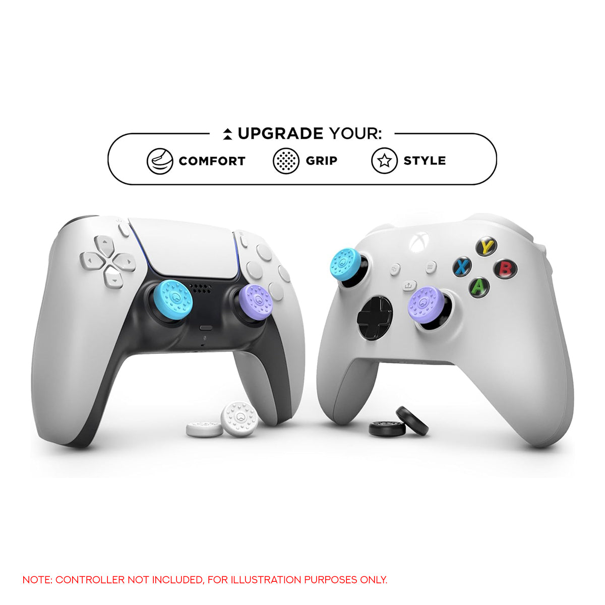 SteelSeries Kontrolfreek No-Slip 8-Pack Universal Thumb Grips