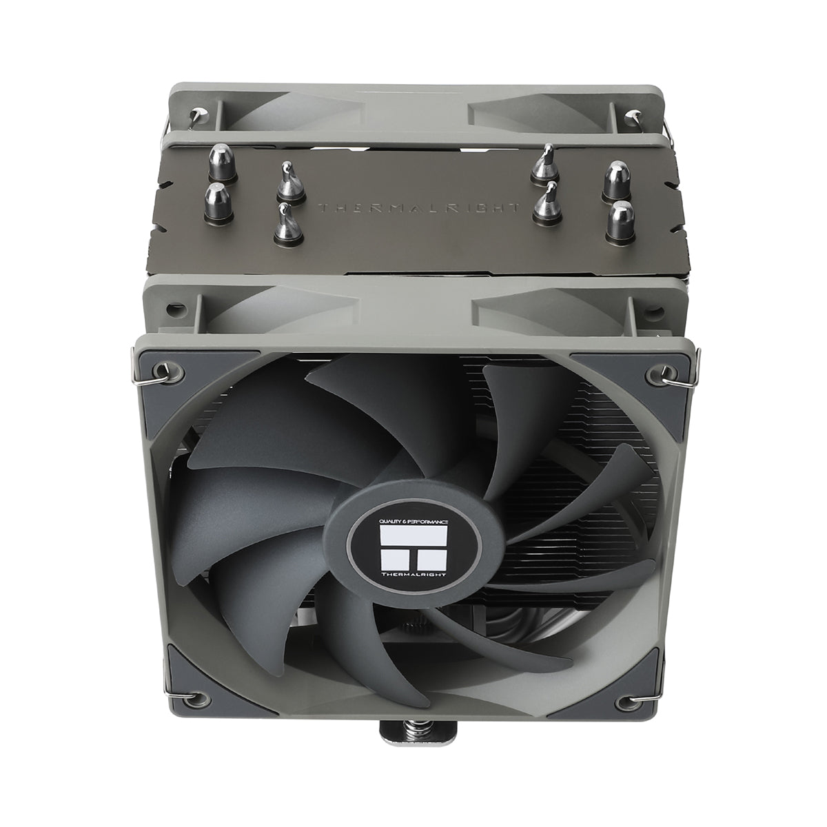 Thermalright Assassin Spirit 120 V2 Plus Single-Tower CPU Air Cooler (Black)