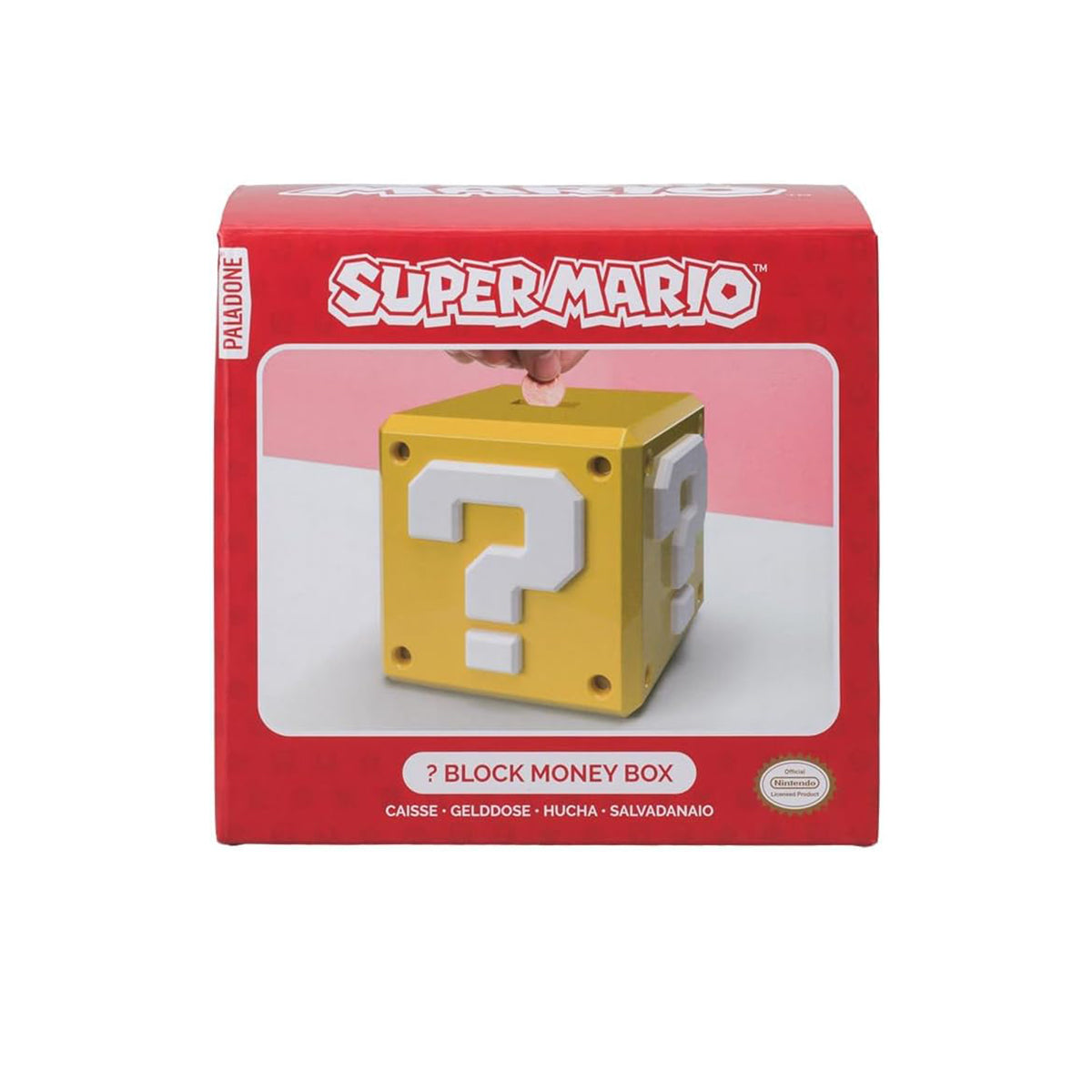 Paladone Super Mario Question Block Money Box (PP13602NN)