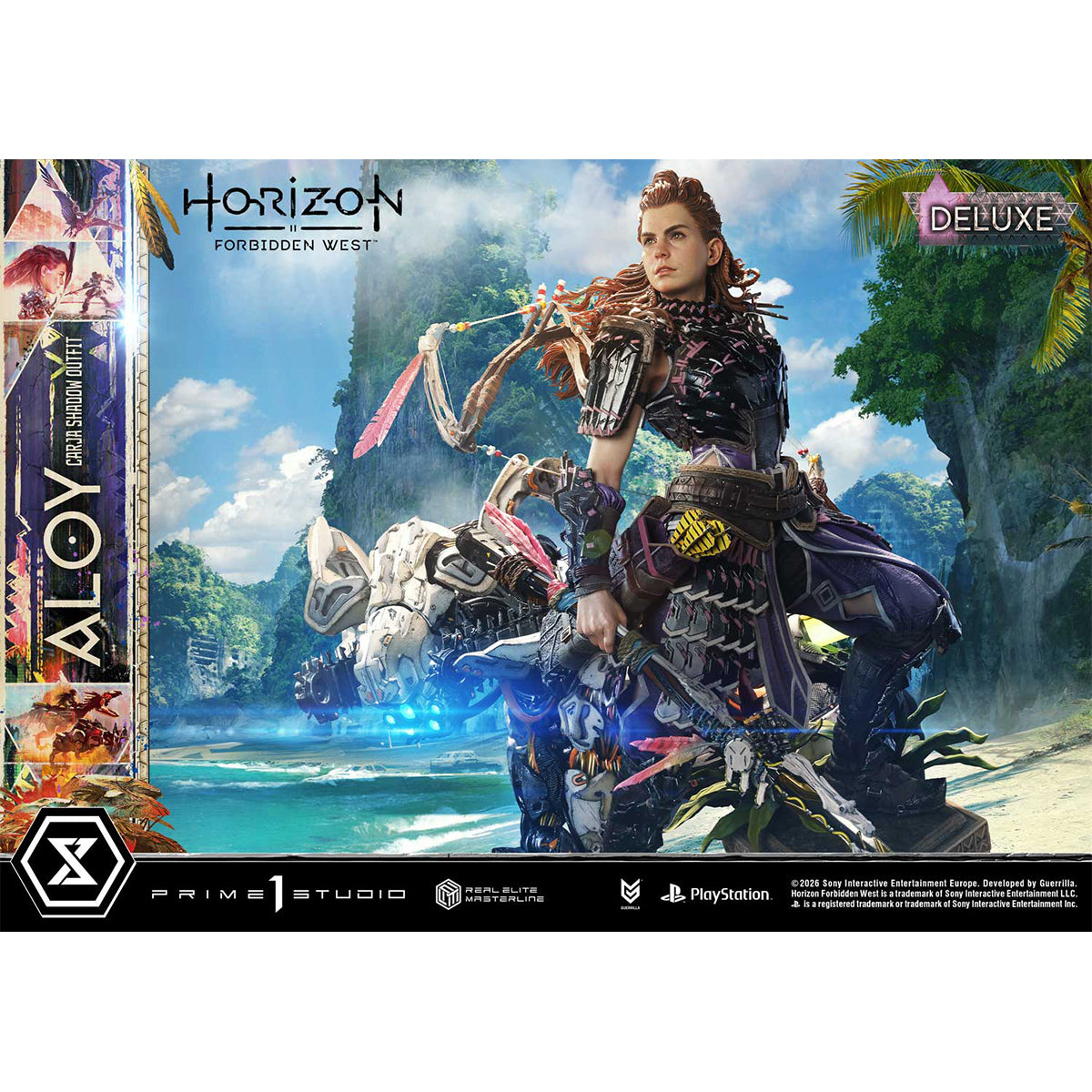 Real Elite Masterline Horizon Forbidden West Aloy Carja Shadow Outfit