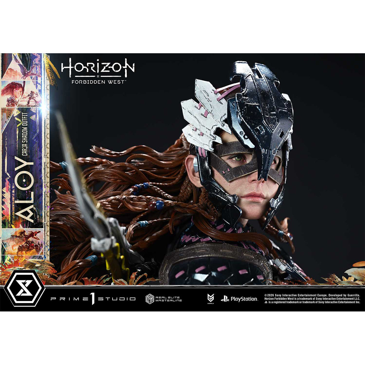 Real Elite Masterline Horizon Forbidden West Aloy Carja Shadow Outfit